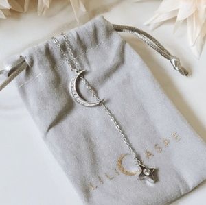 Lili Claspe Rope the Moon Lariat Necklace